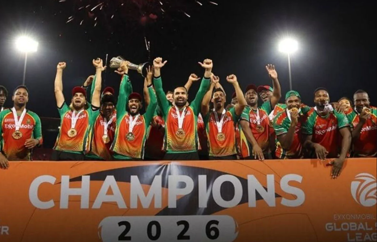 টি-টোয়েন্টিতে অবিশ্বাস্য বিশ্বরেকর্ড , মাত্র ৮৫ রানে চ্যাম্পিয়ন গায়ানা