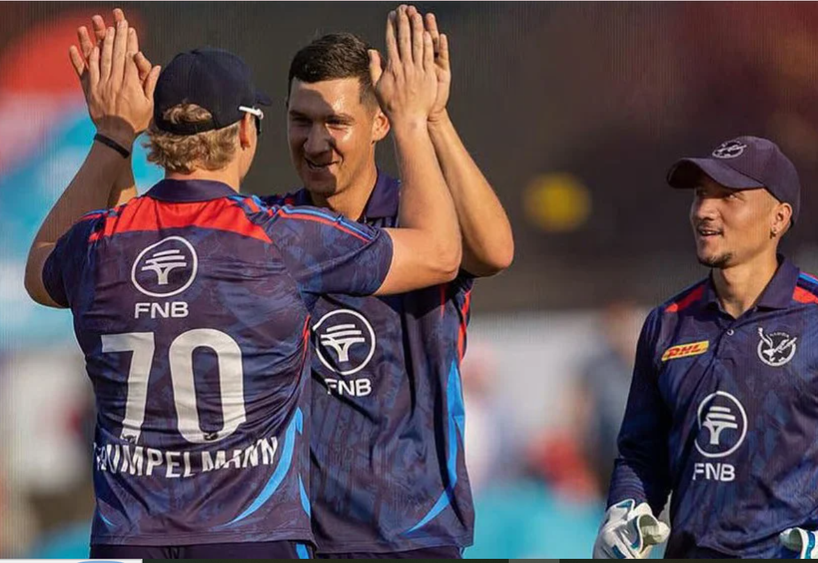 দক্ষিণ আফ্রিকাকে হারিয়ে নামিবিয়ার চমক
