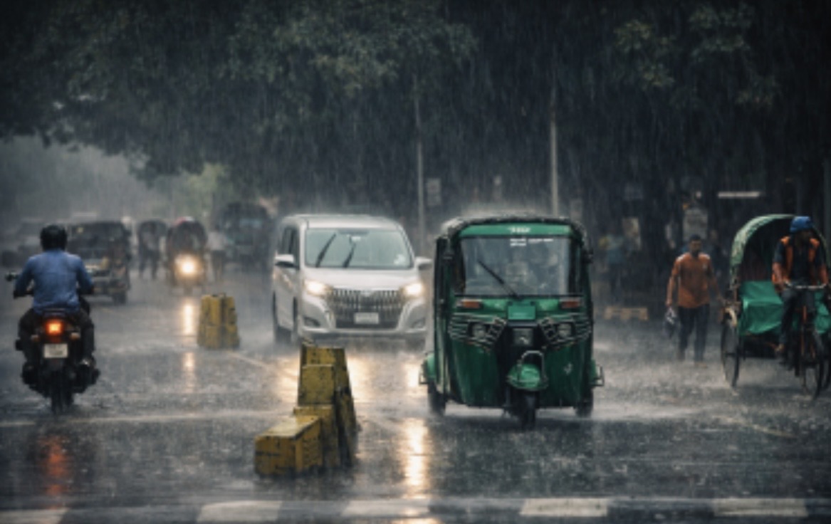 আজ ঢাকায় বৃষ্টির আভাস