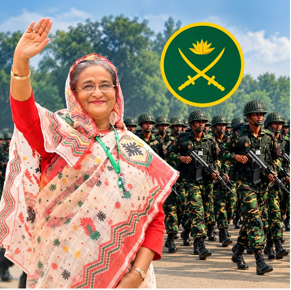 শেখ হাসিনাকে ফেরাতে সেনাবাহিনীতে প্রস্তুতি