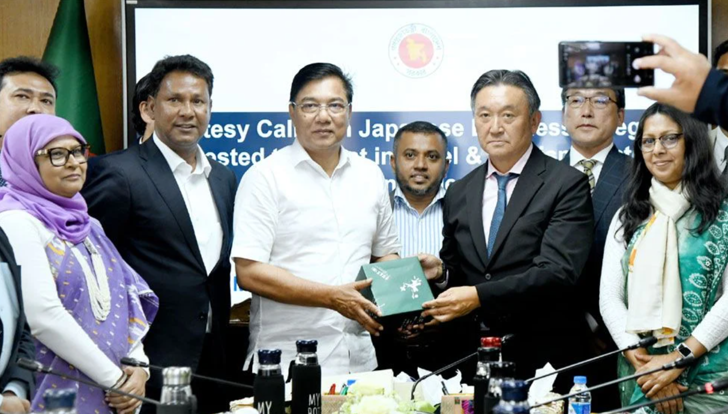 বাংলাদেশের পর্যটনে বড় বিনিয়োগের ঘোষণা জাপানি বিনিয়োগকারীদের